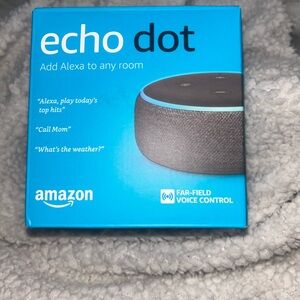 Amazon Echo Dot Gen 3 only used for about a month until I bought a bigger one.